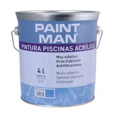 Pintura Piscina Al Agua Azul Paintman L Brico Dep T