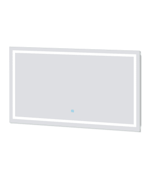 Espejo de baño led sin cobre 120×70cm＋antivaho＋interruptor táctil