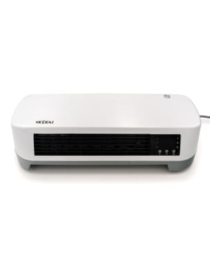 Calefactor cerámico de pared 2000w kekai programable 45x18x11 cm con mando