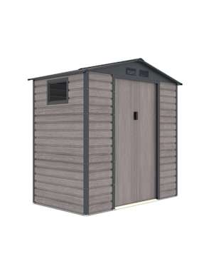 Caseta metálica Gardiun surrey 2,71 m2 exterior 213x127x211 cm de acero con