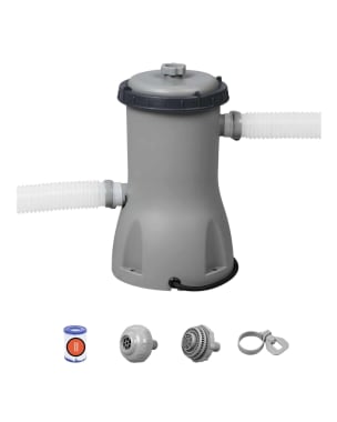 Depuradora con filtro de cartucho para piscinas desmontables Bestway de 2.0