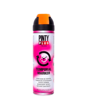 Spray marcador eventos 360º 500 ml (naranja t143)