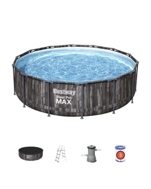 Conjunto de piscina desmontável bestway® steel pro max™ de 4,27 m x 1,