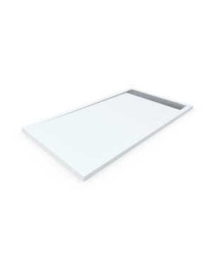 Plato de ducha resina con marco. Blanco ral: 9003 70x90cm