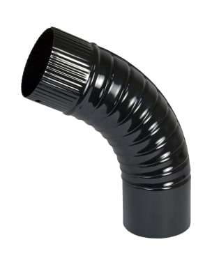 Codo 45º acero vitrificado para estufa - ø 120 mm