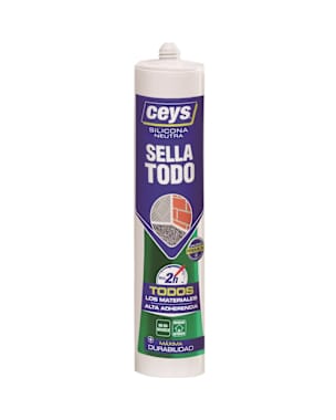 Silicona multiusos neutra sec xpress translucida Ceys