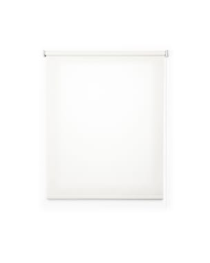 Estore de rolo translúcida transparente branco 180 x 180 cm