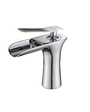 Grifo monomando de lavabo efecto cascada modelo Virginia