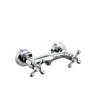Torneira de duche monobloco cromada série Classic