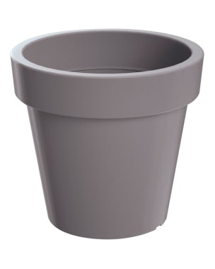Vaso de plástico lofly em cor cinzenta 58,2 (c) x 58,2 (l) x 52,3 (a) cm