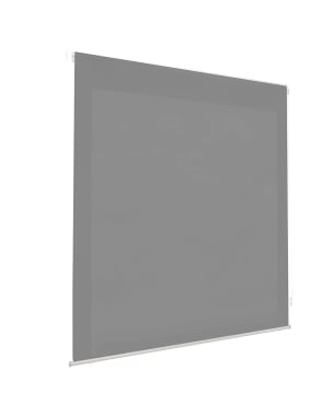 Home mercury - estor enrollable translúcido liso (150x180 cm, gris)