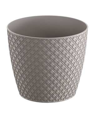 Maceta ORIENT 5,4L 218x218x193 Gris piedra