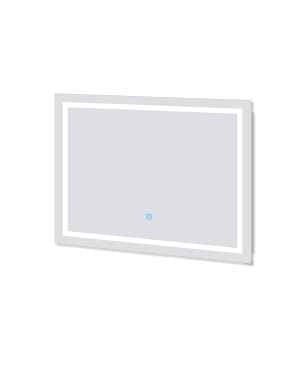 Espejo de baño led sin cobre 100×70cm＋antivaho＋interruptor táctil