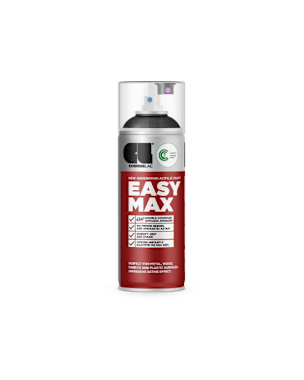 Spray easy max acrylic satinado ral 400 ml (ral 9005 negro intenso 803)