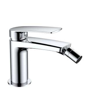 Kibath torneira de bidé monocomando tre cromado fabricada em latão