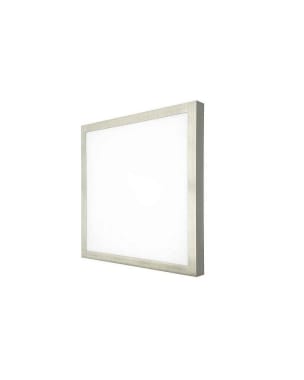 Plafon LED plano niquel neutra 40cm