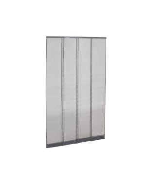 Mosquitera cortina para puerta uso intensivo - an 100 x al 230 cm gris