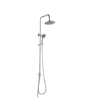 Columna de ducha sin grifo k2o chillout cascade 96,5cm de acero inoxidable