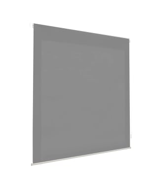 Home mercury - estor enrollable translúcido liso (120x180 cm, gris)