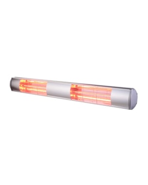 Calefactor eléctrico de pared kekai golden tube 103,5x16x11,5 cm infrarrojo