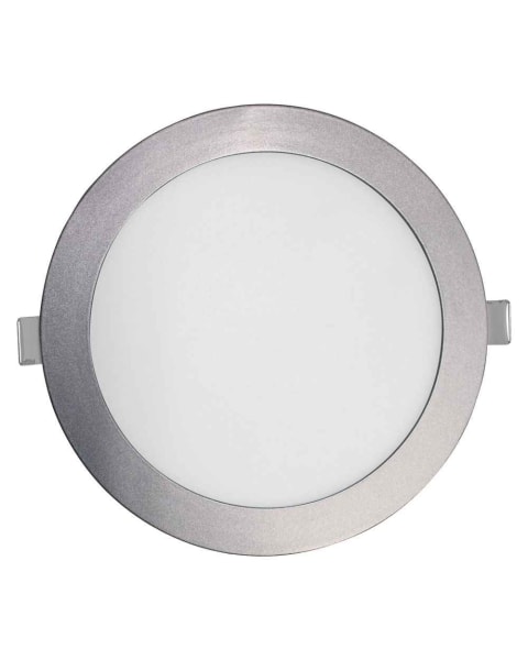 Downlight led ultraslim redondo recuado 26w 2400lm ø21cm 4000k alumínio