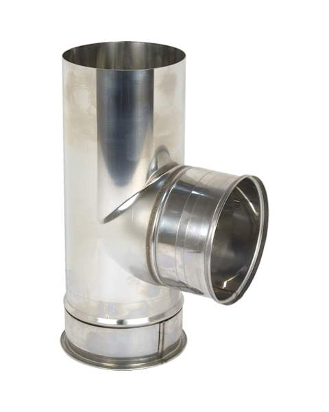 "T" acero inoxidable con tapa para estufa - Ø 150 mm