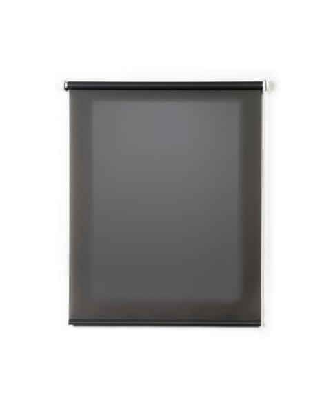 Estore de rolo translúcida transparente cinza 100 x 180 cm