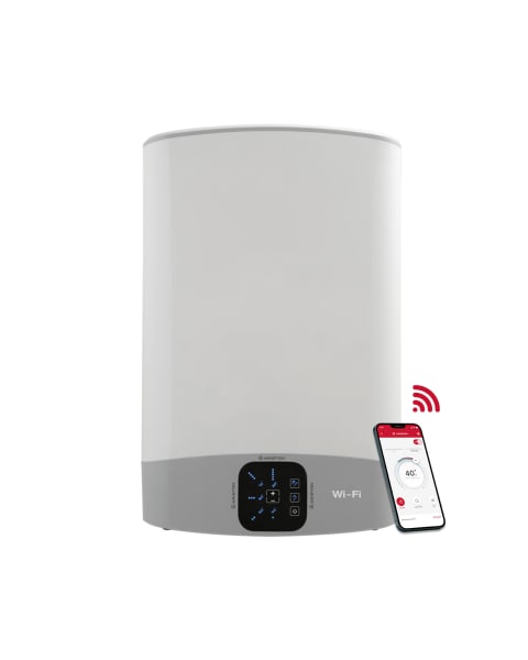 Termo eléctrico, ariston, velis wifi 30 litros, vertical u horizontal