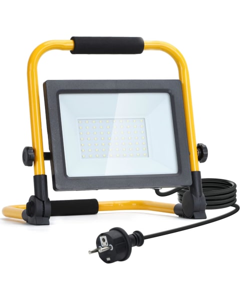 Aigostar Foco de Trabajo LED 50W, 4480LM, Giratorio 360º, 6500K