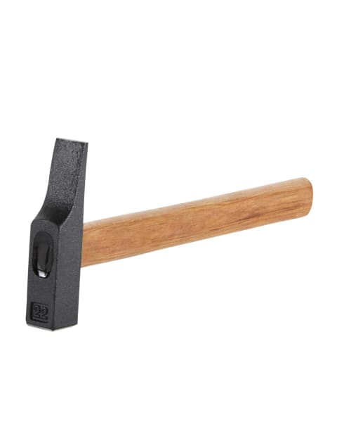 Martillo de carpintero de madera barnizada, 0,2 kg