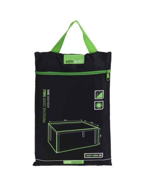 Funda protectora de mesa de exterior rectangular 165X115X8 cm