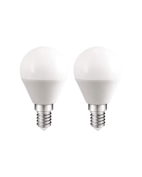 Pack 2 bombillas a2bc e14 6w luz fria 6000k