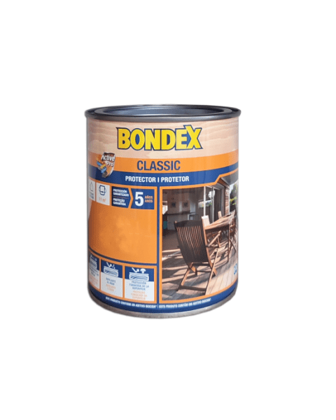 Bondex protector classic satinado 750 ml (incoloro 900)