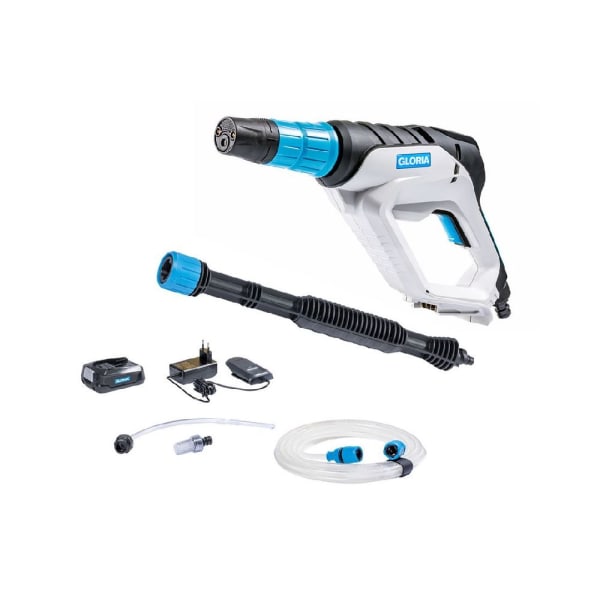 Hidrolimpiadora autónoma y portátil multijet 18v con batería