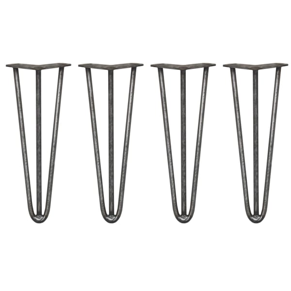 4 Pernas SkiSki 35,5cm Aço Natural 3 Pontas 12mm