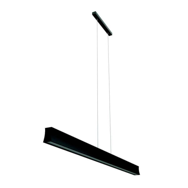 Lamapara de techo hanok negro calida 120cm