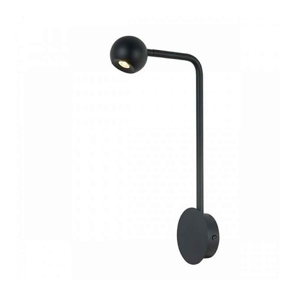 Aplique pared eyes negro calida 19.3cm