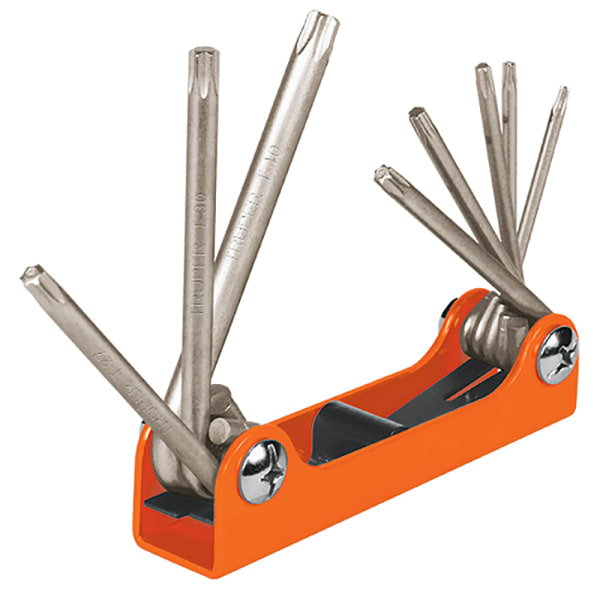 Juego de 8 llaves Torx tipo navaja