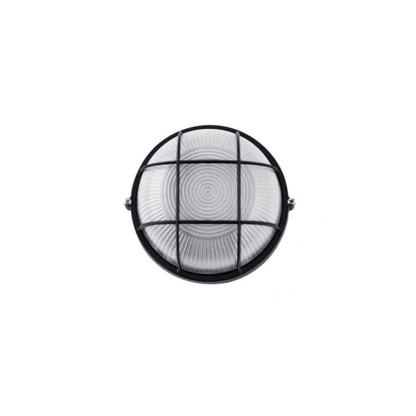 Candeeiro de parede exterior alumínio preto 1xE27 9x17,5x17,5 cm ip44