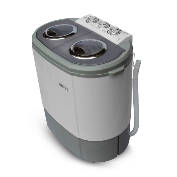 Mini lavadora centrifugadora portátil, 3kg la camry cr 8052 blanco/gris 190