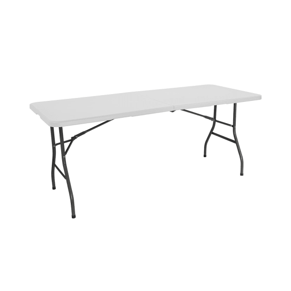 Megapack 10 mesas dobráveis 180cm retangular branco restauração 7house