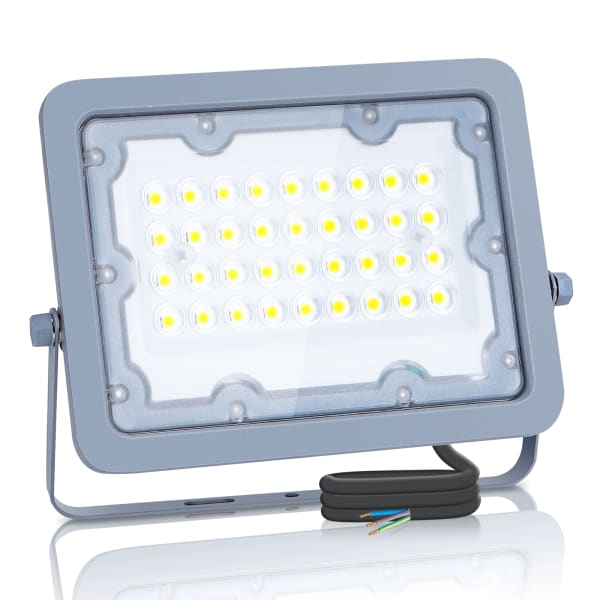 Aigostar refletores LED para exterior, holofote LED para exterior 30w 6500k