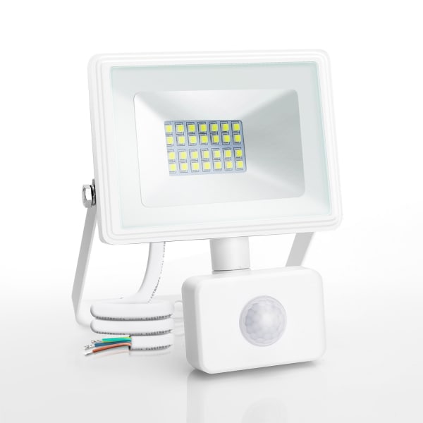 Aigostar foco LED 20w com sensor de movimento pir, 1800lm, ip65