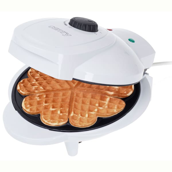 Máquina de waffles, 5 waffles em forma de cor camry cr 3022 branco 1000w
