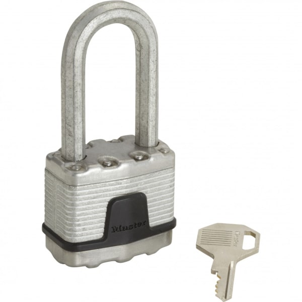 Master lock candado con llave de acero laminado, l.50 mm