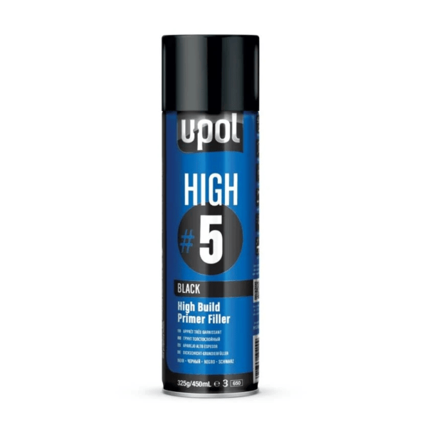 Spray aparejo alto espesor high 5 450 ml (negro)