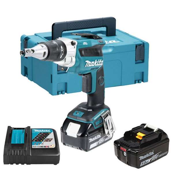 Destornillador para yeso Makita dfs250rtj - 18 v li-ion 5 ah