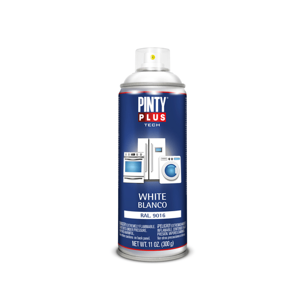 Spray electrodomesticos blanco ral 9016 400 ml