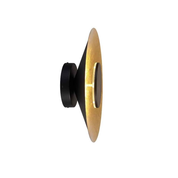 Apliques de pared orion negro  40cm