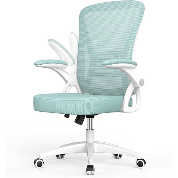 Silla de oficina b con reposabrazos ajustables- verde